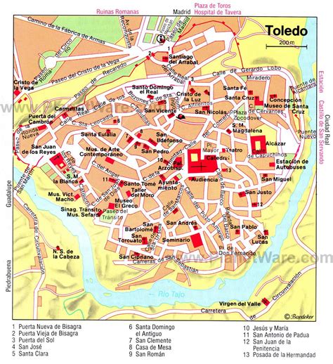 map toledo